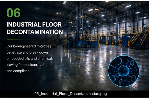 Industrial Floor Decontamination